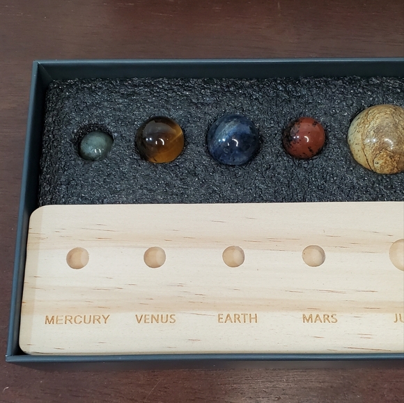 Solar System Crystal Sphere Planets, New - Picture 9 of 17